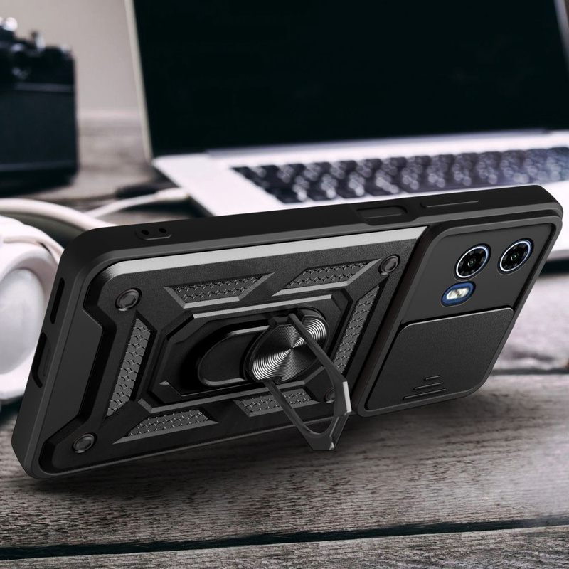 Etui MOTROLA MOTO G24 / G24 POWER / G04 Tech-Protect Camshield Pro czarne