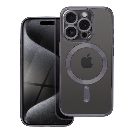 Futerał Electro Mag Cover kompatybilny z MagSafe do IPHONE 15 PRO czarny