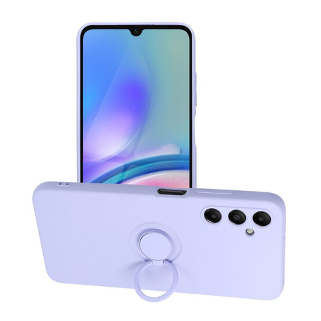 Futerał SILICONE RING do SAMSUNG Galaxy A05S fioletowy
