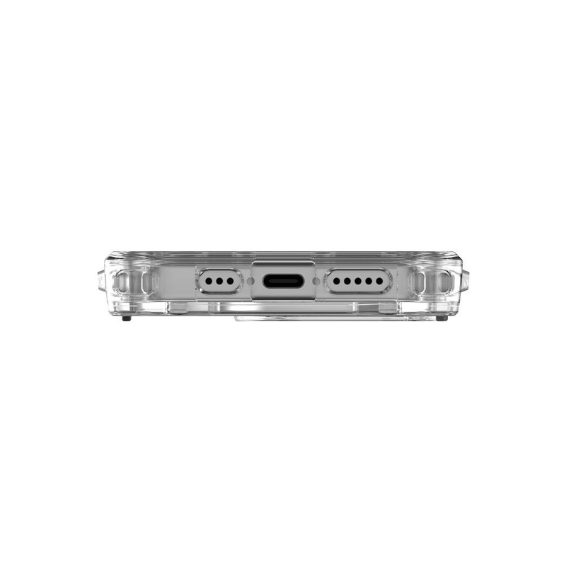UAG Plyo Magsafe - Schutzhülle für iPhone 15 Pro kompatibel mit MagSafe (Eissilber)