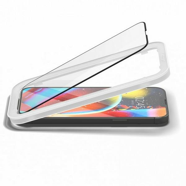 Spigen szkło hartowane ALM Glass FC 2-pack do iPhone 13 / 13 Pro czarne