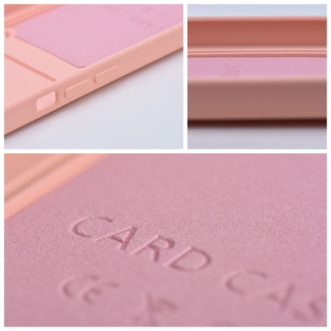 Futerał CARD CASE do IPHONE 11 różowy