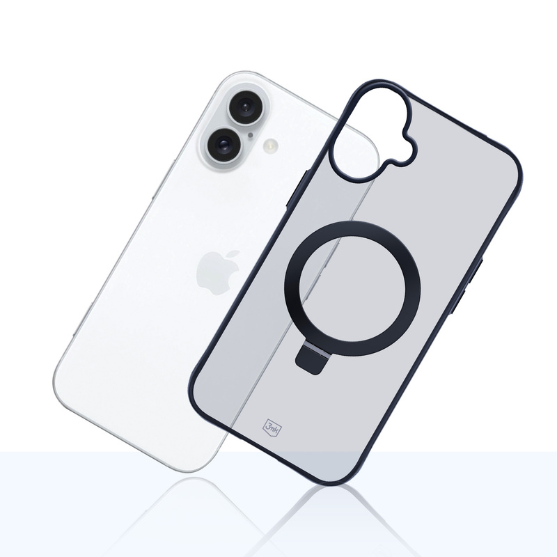 3MK Smoke Case iPhone 16 Plus Magsafe & Stand