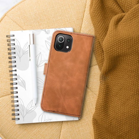 Kabura TENDER Book do XIAOMI Redmi 9C / 9C NFC brązowy