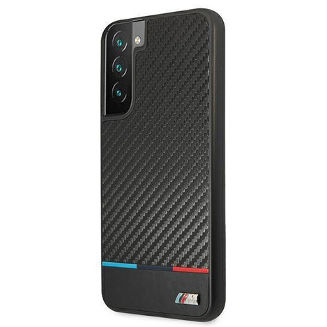 Hardcase case BMW BMHCS22MPUCARTCBK S22 + S906 black / black M Collection Triangles