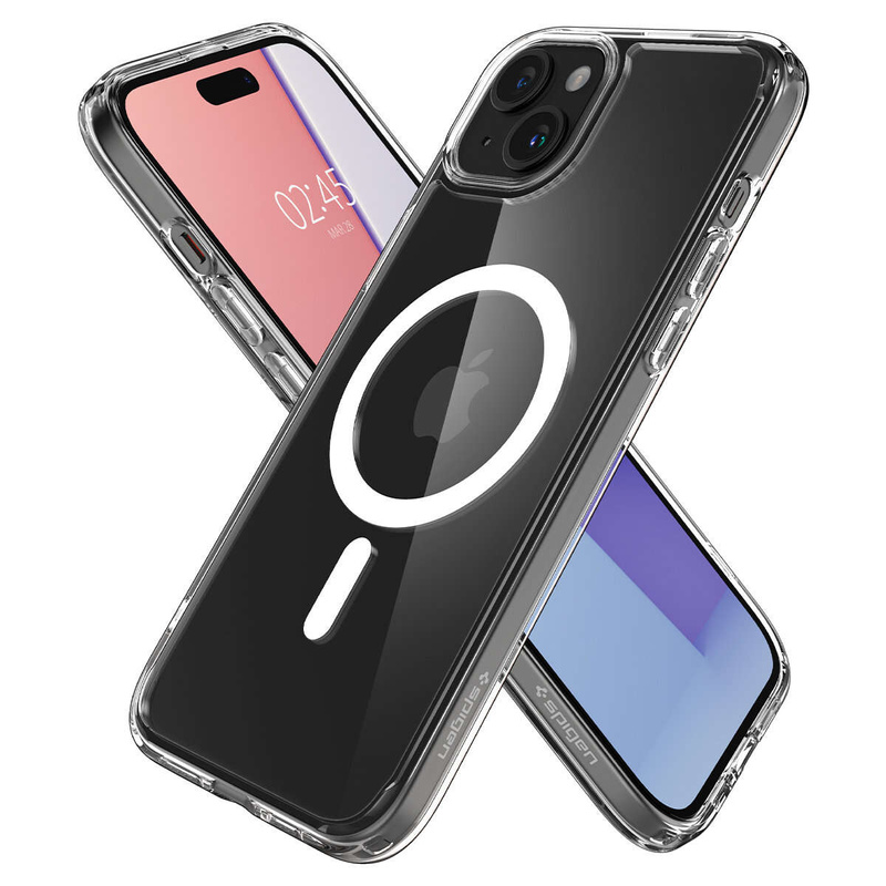 Spigen CRYSTAL HYBRID MAG MAGSAFE IPHONE 15 PRO MAX FROST KLAR