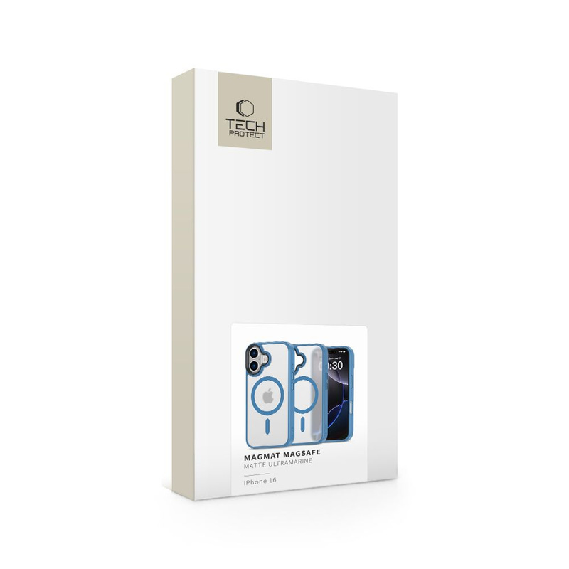 TECH-PROTECT MAGMAT MAGSAFE IPHONE 16 MATTE ULTRAMARINE