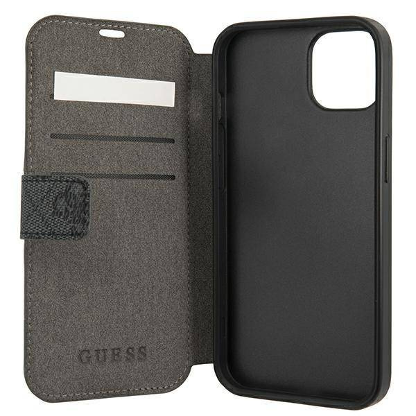 Guess GUBKP13S4GDGR iPhone 13 mini 5,4 &quot;gray / gray book 4G Stripe