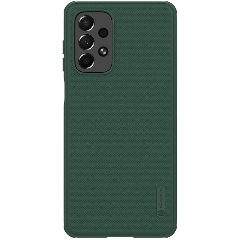 Nillkin Super Frosted Shield Pro durable cover for Samsung Galaxy A73 green
