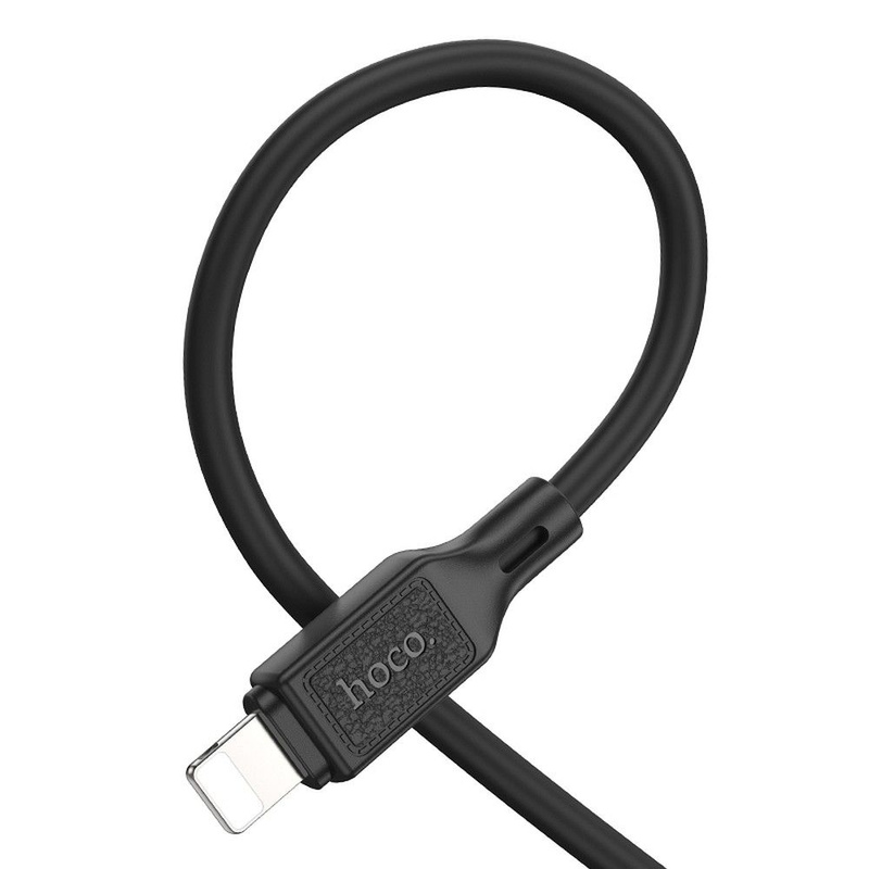 HOCO kabel USB A do Lightning 2,4A X90 1 m czarny