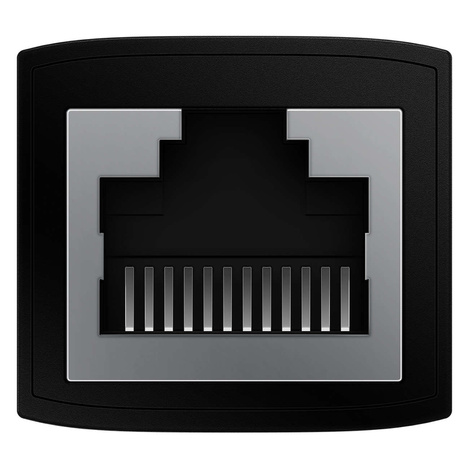 Baseus AirJoy Series Ethernet-Kabelstecker RJ-45 2 Stück - schwarz