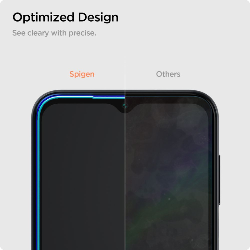 Spigen szkło hartowane Glas.TR Slim do Samsung Galaxy A15 4G / 5G / A25 5G - 2 szt.