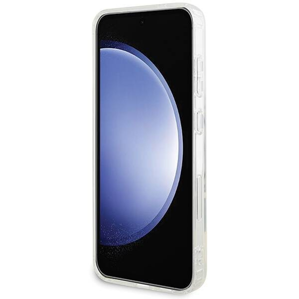 Oryginalne Etui KARL LAGERFELD hardcase IML Karl&Choupette MagSafe KLHMS24SHGKCNOT do Samsung Galaxy S24 przezroczysty