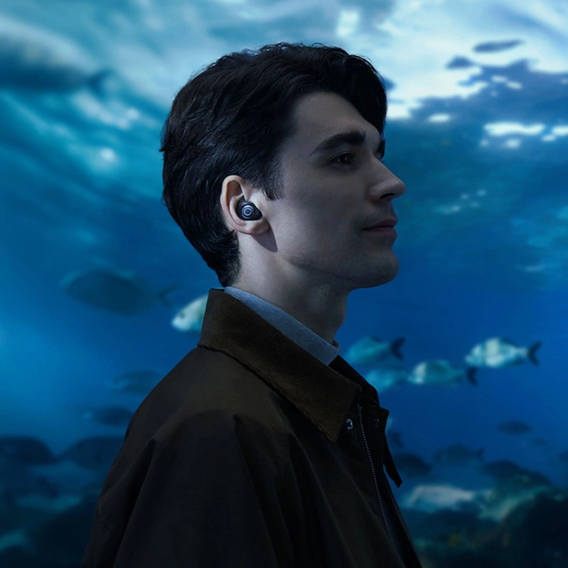 Słuchawki bezprzewodowe Baseus Bowie MA20 Pro TWS z ANC i IPX6 - czarne