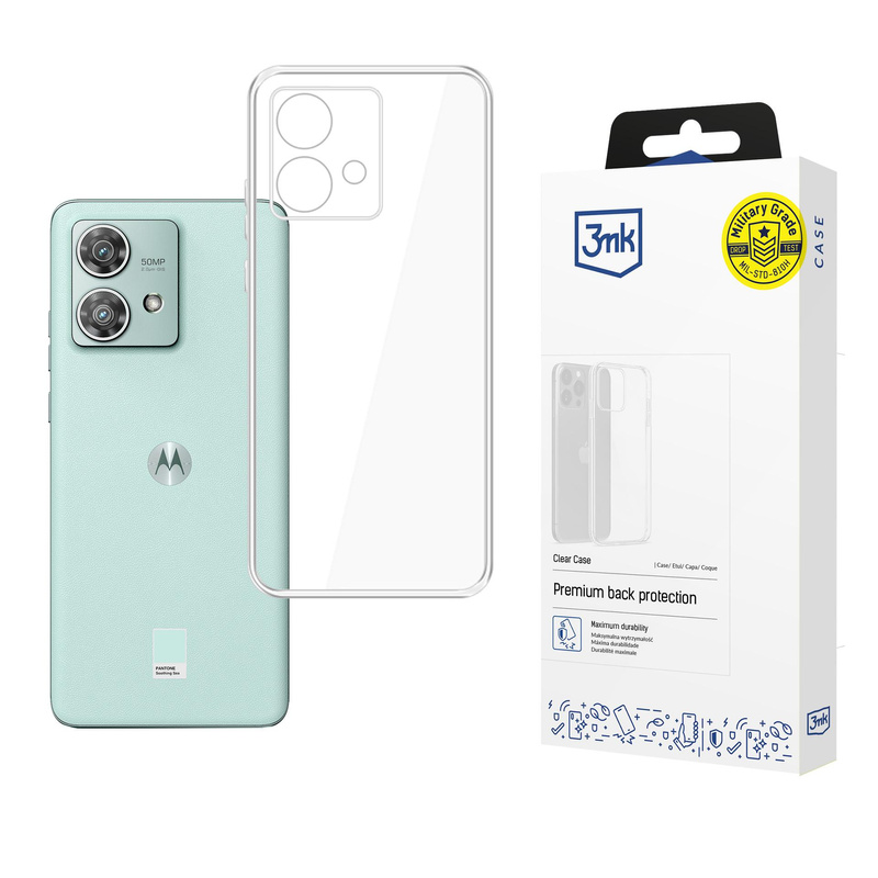 Motorola Edge 40 Neo - 3mk Clear Case