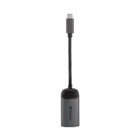 Verbatim Adapter USB-C - Eternet aluminium/aluminum 49146