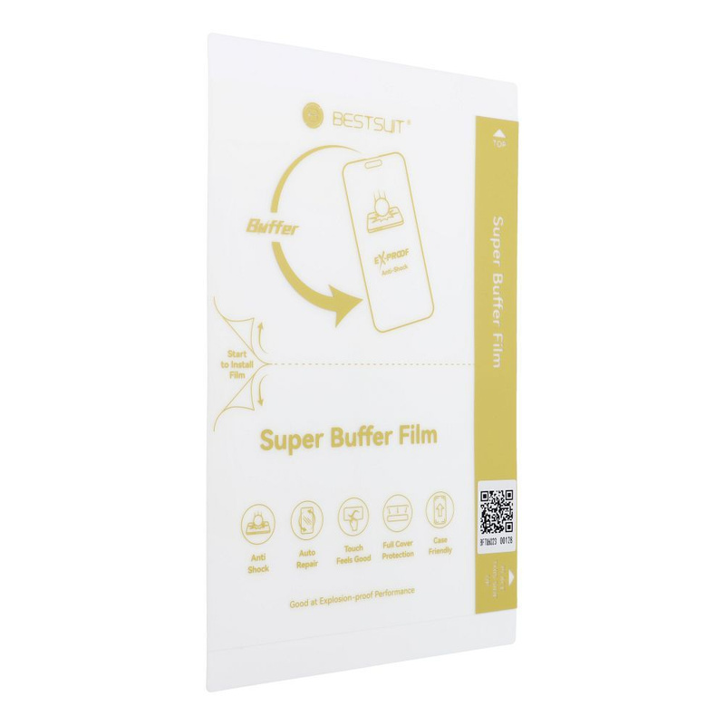 Folia do cięcia do plotera Bestsuit AF Flexible Auto-Repair 0,175mm 196 x 125 mm 10 sztuk transparentna