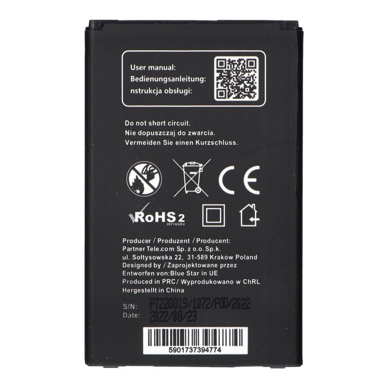 Bateria do LG K10 2300 mAh Li-Ion Blue Star PREMIUM