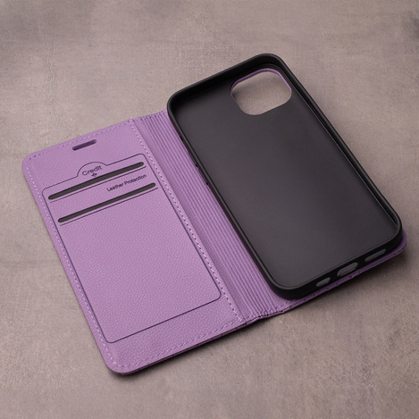 Etui Smart Caro do Motorola Moto G34 5G fioletowe