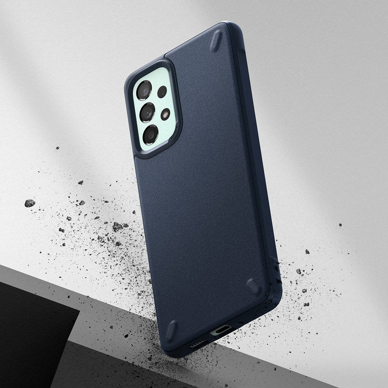 Ringke Onyx strapazierfähige Hülle für Samsung Galaxy A73 marineblau
