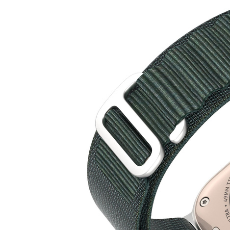 Sportowy pasek ze sprzączką do Apple Watch 8 / 7 / 6 / SE / 5 / 4 / 3 / 2 / 1 (41, 40, 38 mm) Dux Ducis Strap GS Version - zielony
