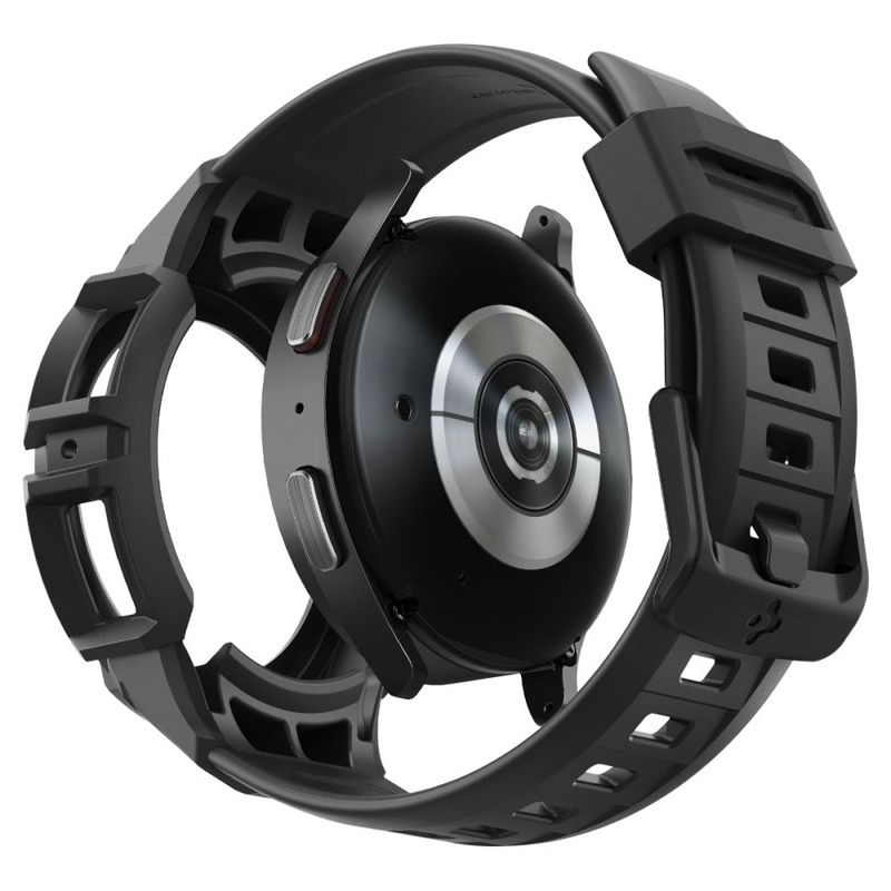 Spigen RUGGED ARMOR „PRO“ Watch UHR 5 PRO (45 MM) SCHWARZ