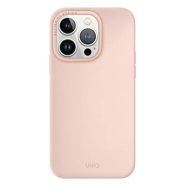 Uniq case Lino Hue iPhone 14 Pro 6.1&quot; Magclick Charging pink/blush pink
