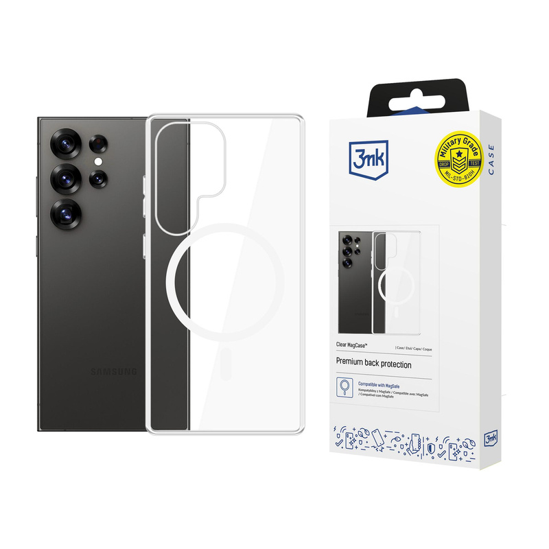 Samsung Galaxy S25 Ultra - 3mk Clear MagCase