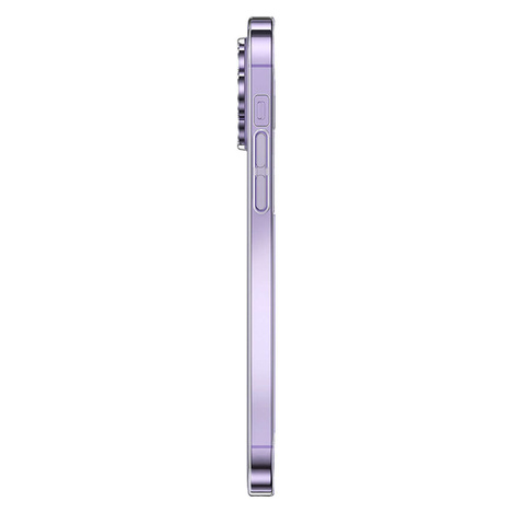 Baseus Crystal Case für iPhone 14 Pro Max dünne Abdeckung + transparentes Glas
