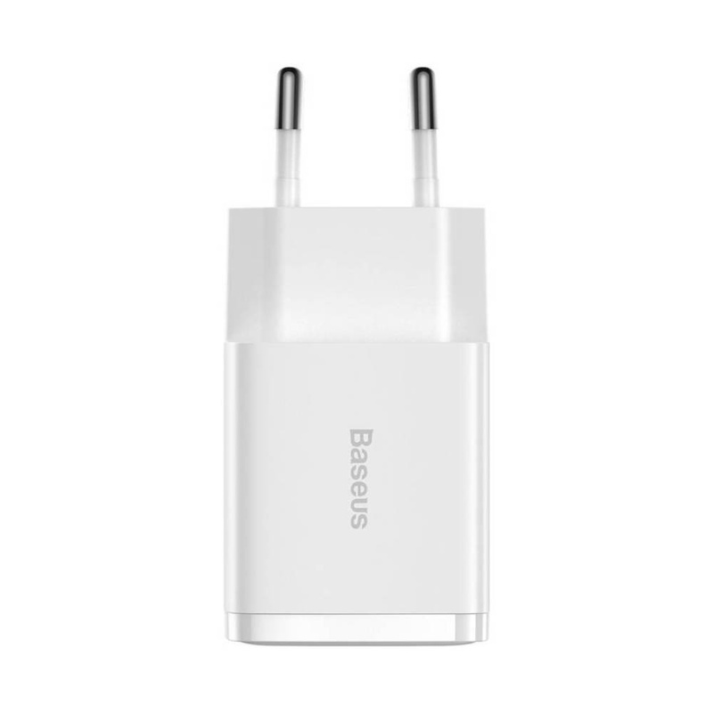 Baseus  Compact  Charger 2U 10.5W EU White