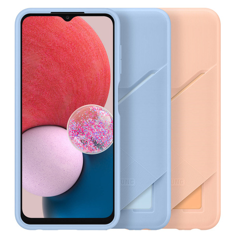 Samsung Card Slot Cover do Samsung Galaxy A13 4G brzoskwiniowy (EF-OA135TPEGWW) 