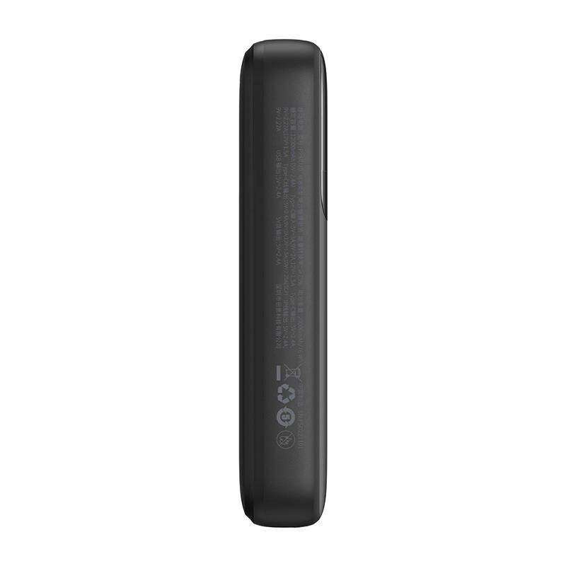 Powerbank Baseus Comet z kablem USB do USB-C, 10000mAh, 22.5W (czarny)