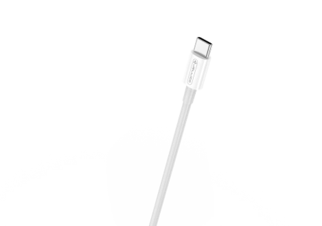 JELLICO kabel B1 USB-C - USB-C PD 60W 1M Biały