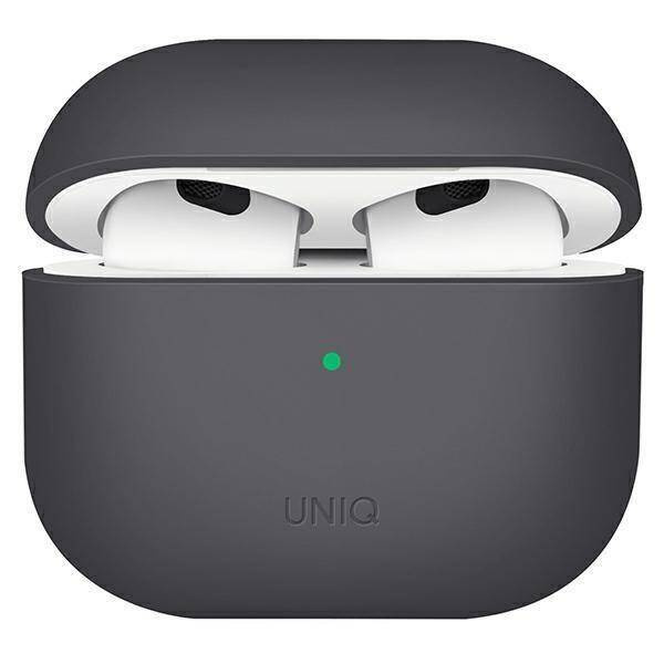 UNIQ case Lino AirPods 3rd gen. Silicone gray / ash gray