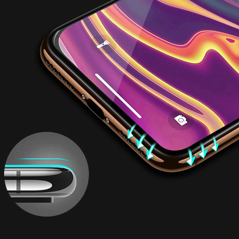 Hartowane szkło HARD CERAMIC do XIAOMI REDMI 13/13C CZARNE