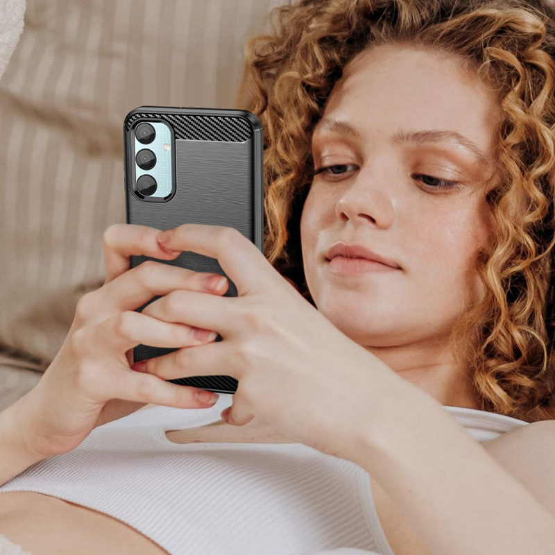 Etui SAMSUNG GALAXY M15 5G Tech-Protect TPU Carbon czarne