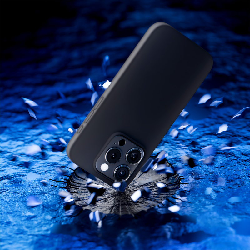 Apple iPhone 16 Pro - 3mk Hardy Silicone MagCase Graphite