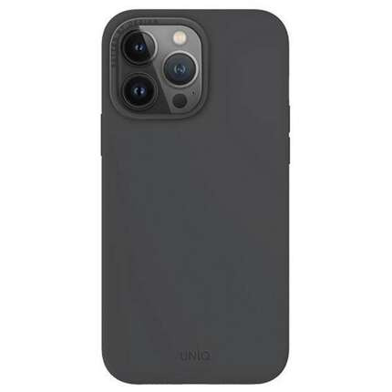 Etui APPLE IPHONE 15 PRO MAX UNIQ Lino Hue Magclick Charging szare