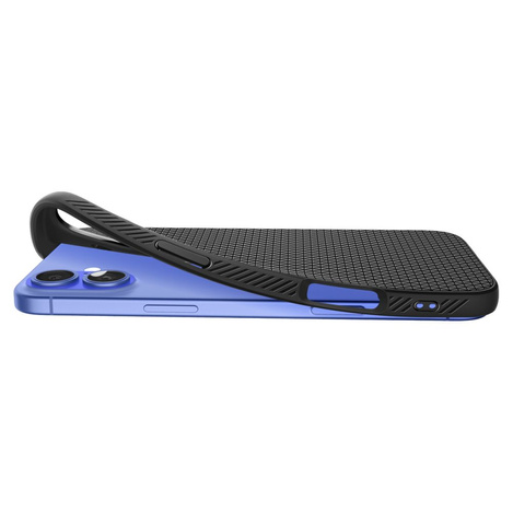 Spigen Liquid Air iPhone 16 Plus czarny/matte black ACS08066