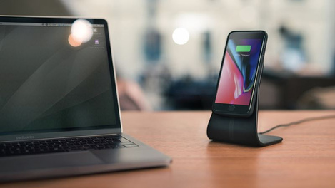 XVIDA Fast Charging Desk Stand - Ładowarka bezprzewodowa z uchwytem magnetycznym (QC 2.0)