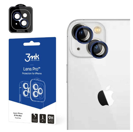 3MK LENS PROTECTION PRO IP 15 PRO MAX ROYAL BLUE