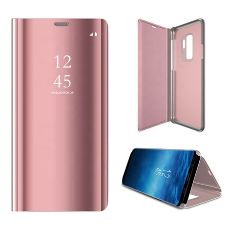 Etui Smart Clear View do Samsung A25 5G (global) różowe