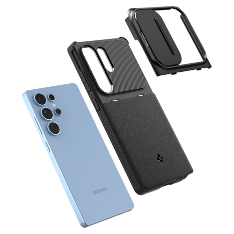 Spigen nakładka Optik Armor do Samsung Galaxy S25 Ultra Czarna