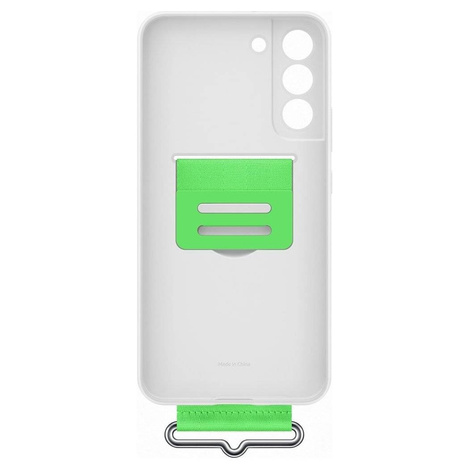Samsung Silicone Cover gumowe silikonowe etui pokrowiec Samsung Galaxy S22+ (S22 Plus) biały (EF-GS906TWEGWW)