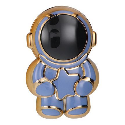 Stojak na telefon ASTRONAUTA - naklejany - niebieski