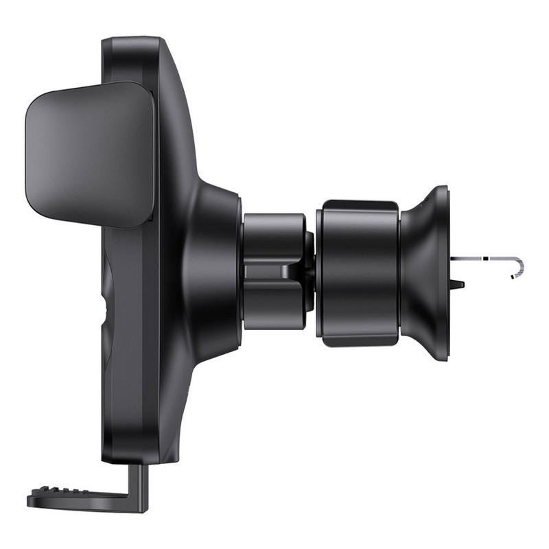 Baseus Wisdom Induktionsladegerät Autotelefonhalter für Haftnotizen schwarz (CGZX000001)