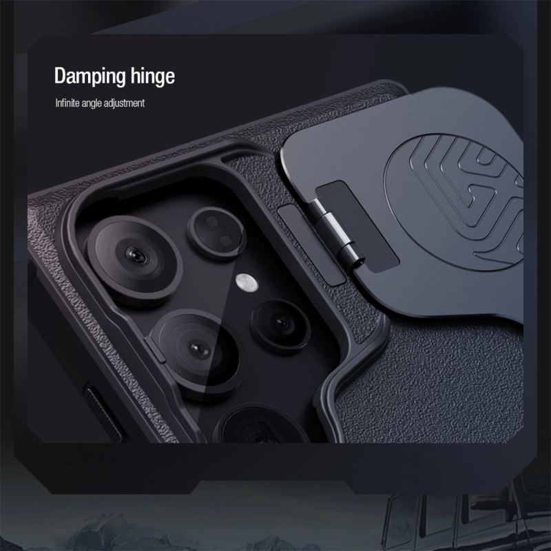 Nillkin CamShield Armor Prop Hülle für Samsung Galaxy S24 Ultra – schwarz