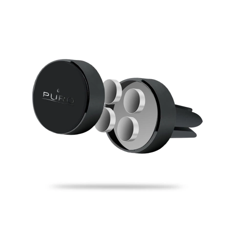 Puro Magnet Holder with Mag Safe for Air Vent, Magnetic - Black