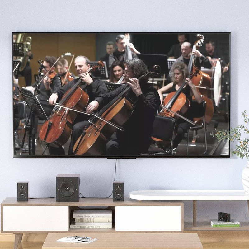 Wozinsky kabel HDMI 2.1 8K 60 Hz 48 Gbps / 4K 120 Hz / 2K 144 Hz 1m srebrny (WHDMI-10)