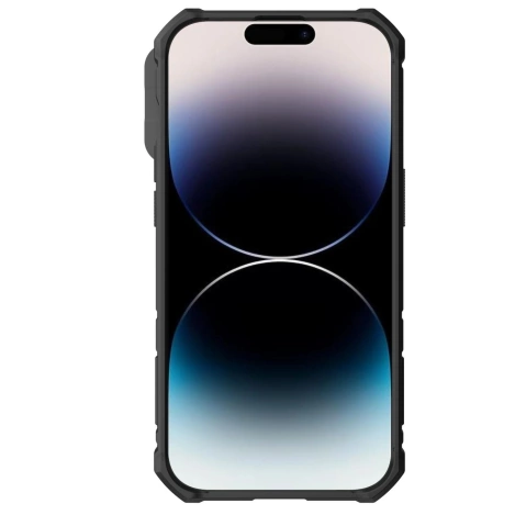 Nillkin CamShield Armor Pro Case iPhone 14 Pro case armored cover stand ring black